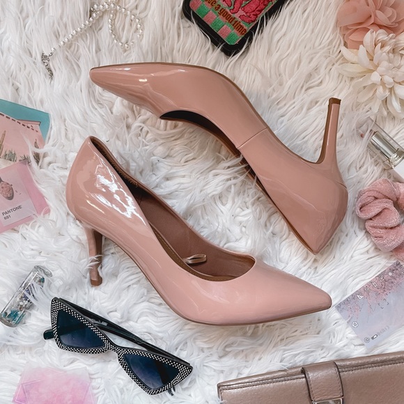 H&M Shoes Hm Nude Pink Stiletto Heels Poshmark